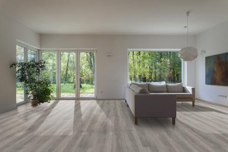 IPC Vinylboden Eiche Nebelgrau XXL Klick - 5G Click-System, 5mm stark - QNG zertifiziert