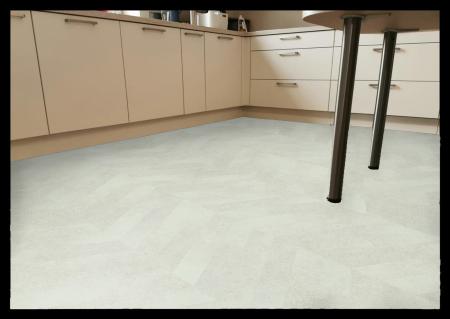 Aspecta Vinylboden Contours Chevron GD55 Mist GD5525CH58413