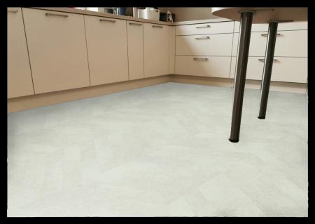 Aspecta Vinylboden Contours Chevron GD55 Mist GD5525CH58413