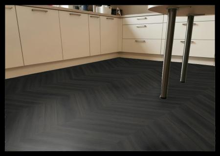 Aspecta Vinylboden Contours Chevron IC55 Burned IC5580CH58312