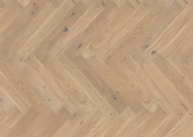 Ziro Fischgrätparkett Eiche Apremont, Eiche Apremont weiß geölt, Fischgrät Klick-Parkett hell, Ziro 420710111