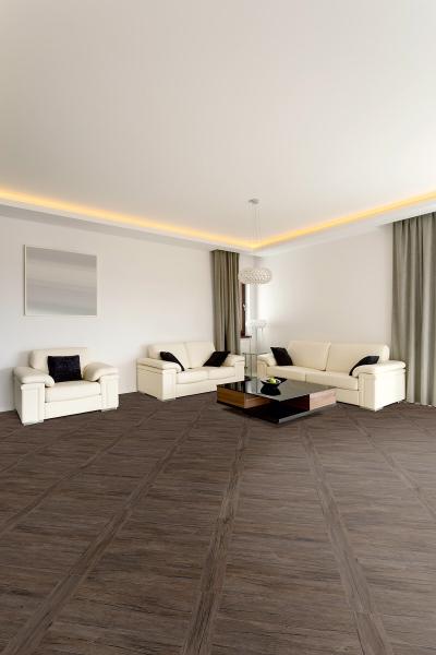 "IPC Rubin XS Vinylboden Eiche Bronze - Kompakte Planken 122x610mm"