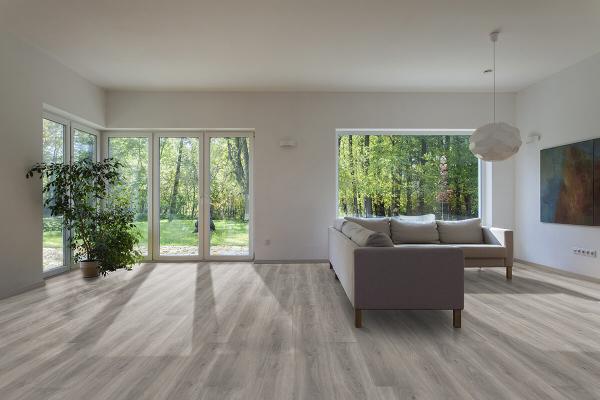 IPC Vinylboden Eiche Nebelgrau XXL Klick - 5G Click-System, 5mm stark - QNG zertifiziert