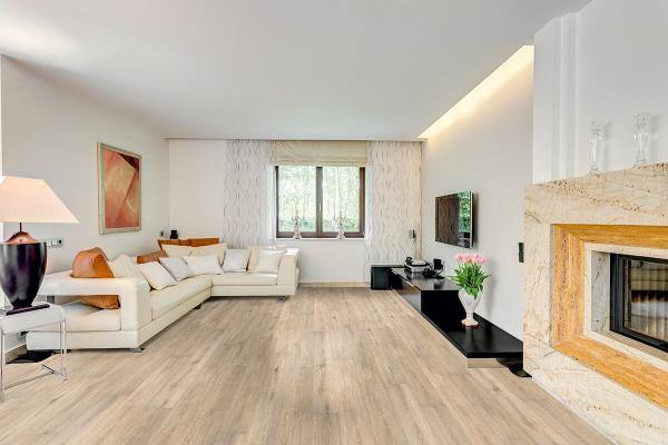 IPC Saphir Plus Vinylboden Eiche Felsgrau 2mm zum Kleben - Feuchtraum geeignet