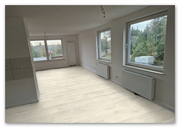 die Verlegung auf fast allen Untergründen und im Wintergarten ohne weiteres Zubehör