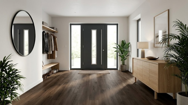 Meniar Proslide Vinylboden Basic Eiche Design zum Klicken