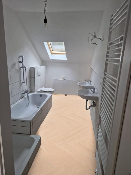 Gerflor VIRTUO 55 FISCHGRÄT HB 1463 BLOMMA CREAM