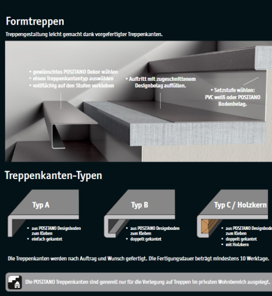 Casa Nova Positano Formtreppen